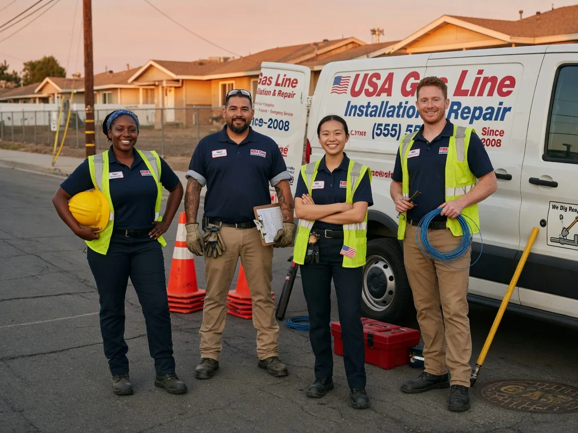Gas Line Installation company in Touchet, WA